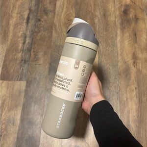 Starbucks Owalo Beige Insulated Bottle
